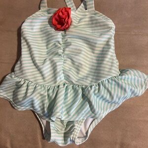 Gymboree Blue and Red One Piece Swimsuit